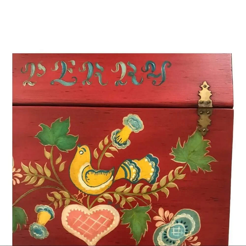 Large Hand Painted Folk Art Partridge 